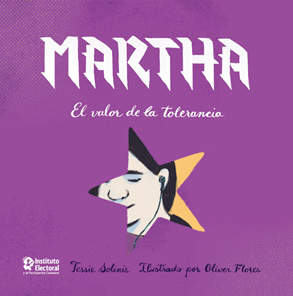 Martha es una niña que no se acepta como es, está en la difícil etapa de no ser niña ni adolescente, busca su lugar en el mundo y no lo encuentra. Su grupo escolar la rechaza por ser distinta y ella se siente sola. No es hasta que llega una nueva niña al salón que descubre que puede ser valorada por lo que es. Los otros compañeros también cambian su forma de dirigirse a ella a partir de que ven que cada uno de los individuos de clase es diferente y que pueden enriquecer el grupo social. En este libro se abordan los valores de la tolerancia, la pluralidad y la igualdad.