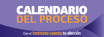 Calendario del proceso