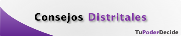 Consejos distritales